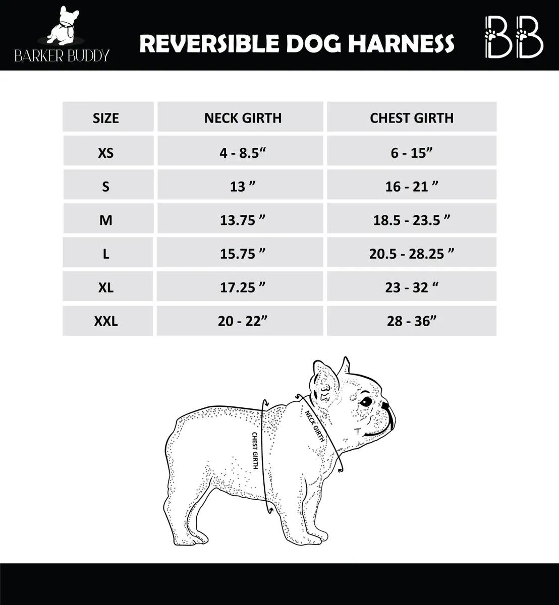 Golden Zen Reversible Harness