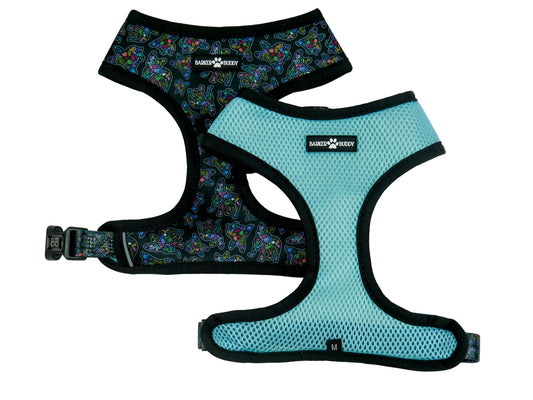 Abstract Frenchie Harness