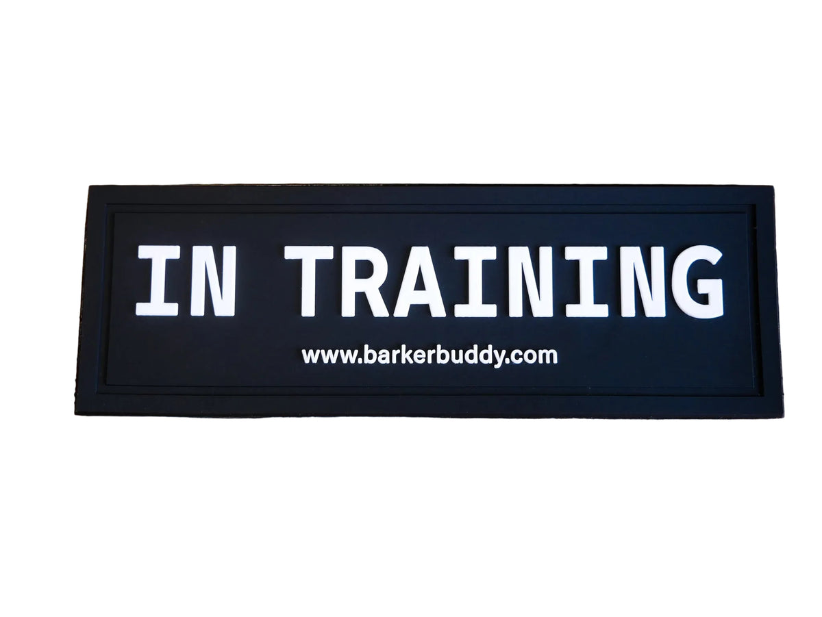 Soft Rubber Velcro Patch- In Training
