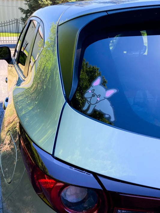 BB Exhale Blue Frenchie Decal