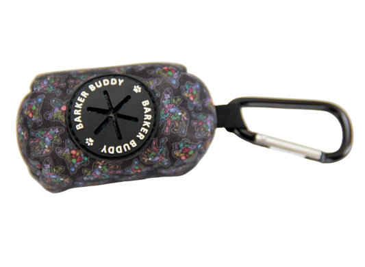 Abstract Frenchie Poo Bag Holder