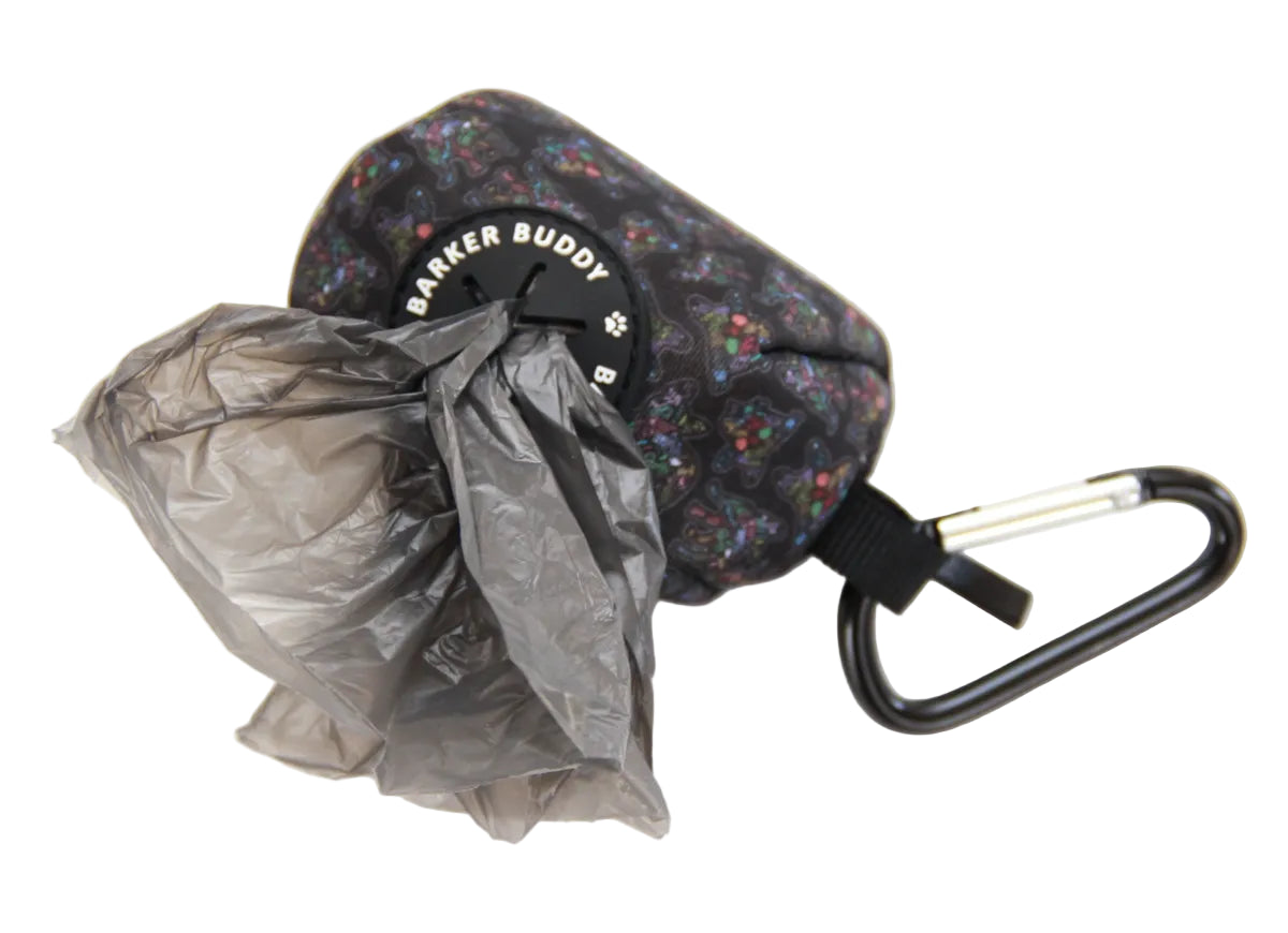 Abstract Frenchie Poo Bag Holder