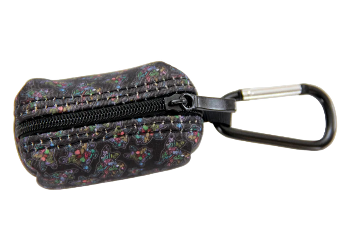 Abstract Frenchie Poo Bag Holder